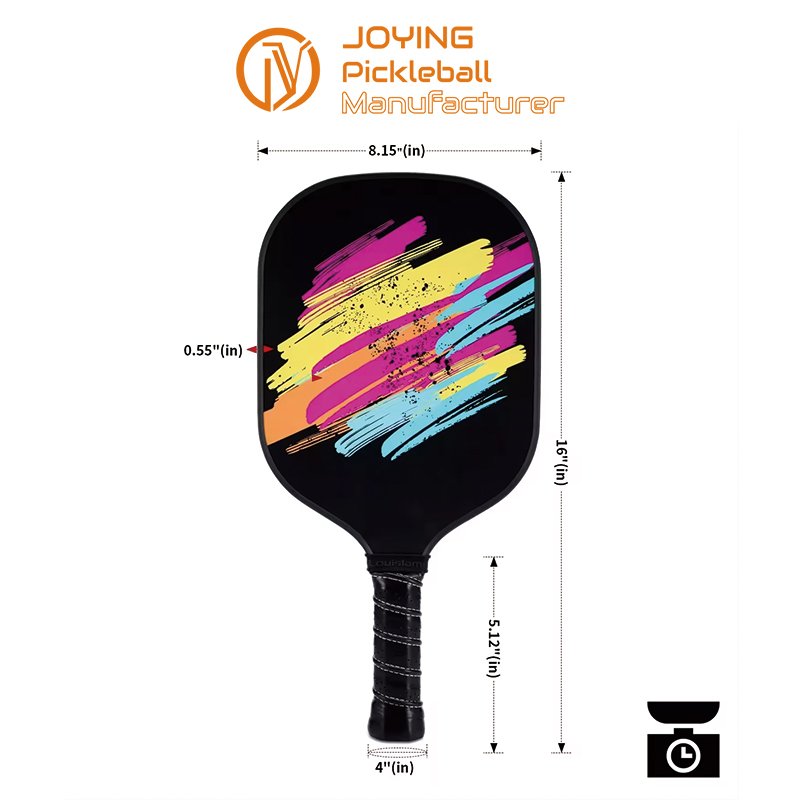 Custom Logo Graphite Fiber Glass Pickleball Set With 1bag 2paddles 4balls - Image 2