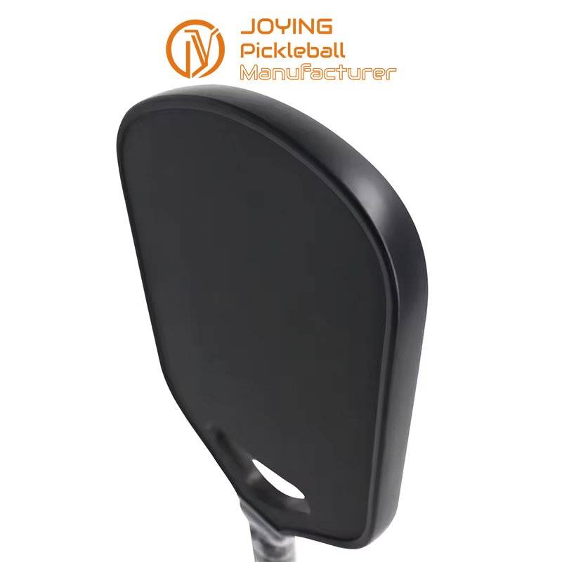 Lightweight Raw Carbon Face Air Throat Carbon Fiber Pickleball Paddle - Image 3