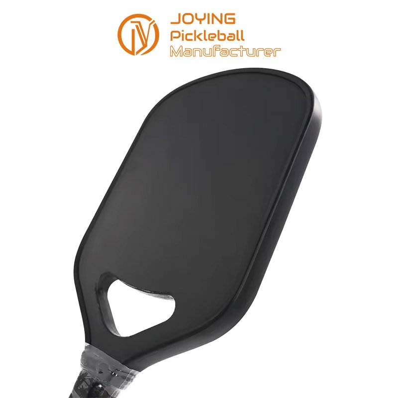 Lightweight Raw Carbon Face Air Throat Carbon Fiber Pickleball Paddle - Image 2