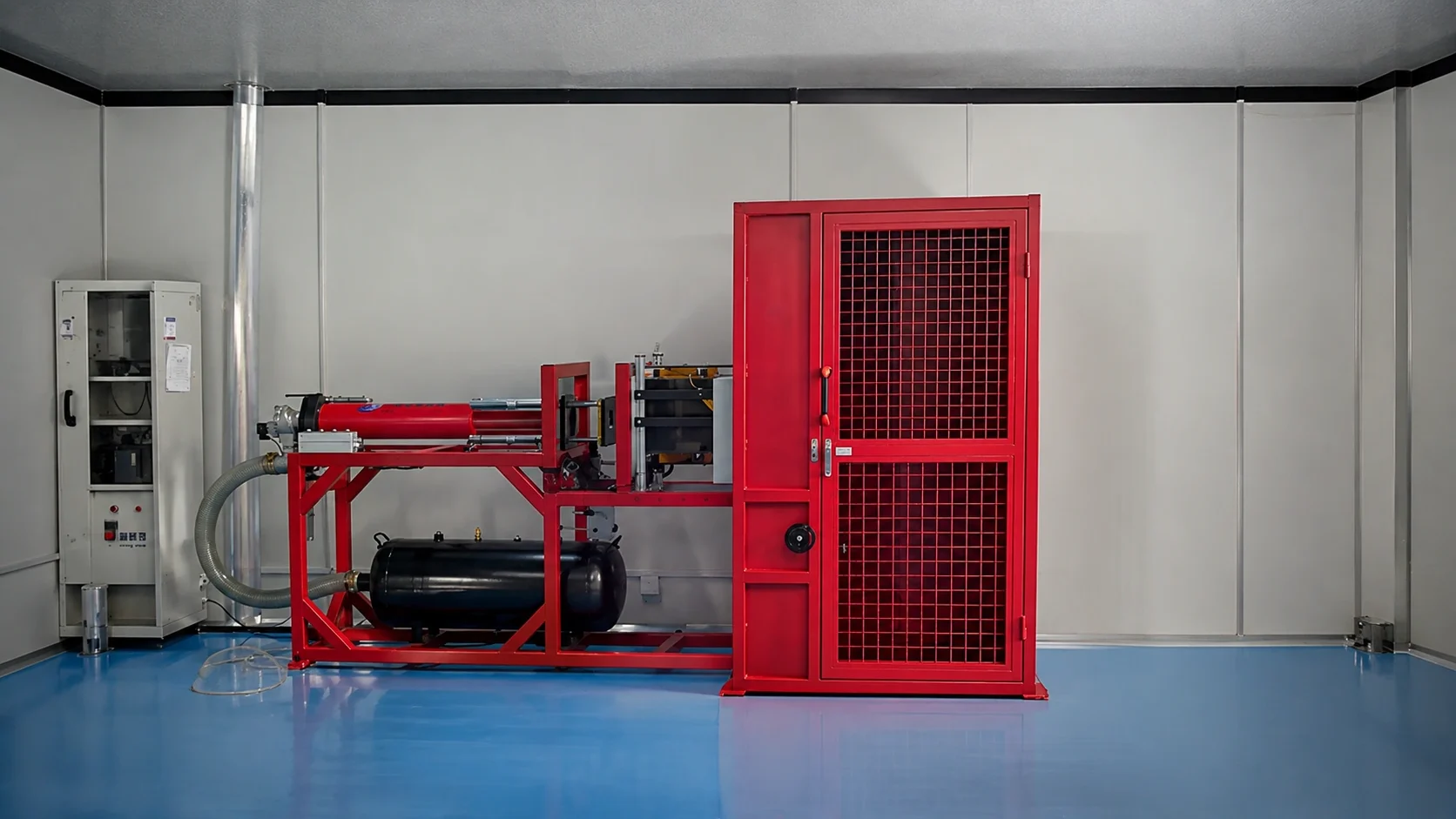 Pickleball paddle forming machine in an OEM manufacturing facility